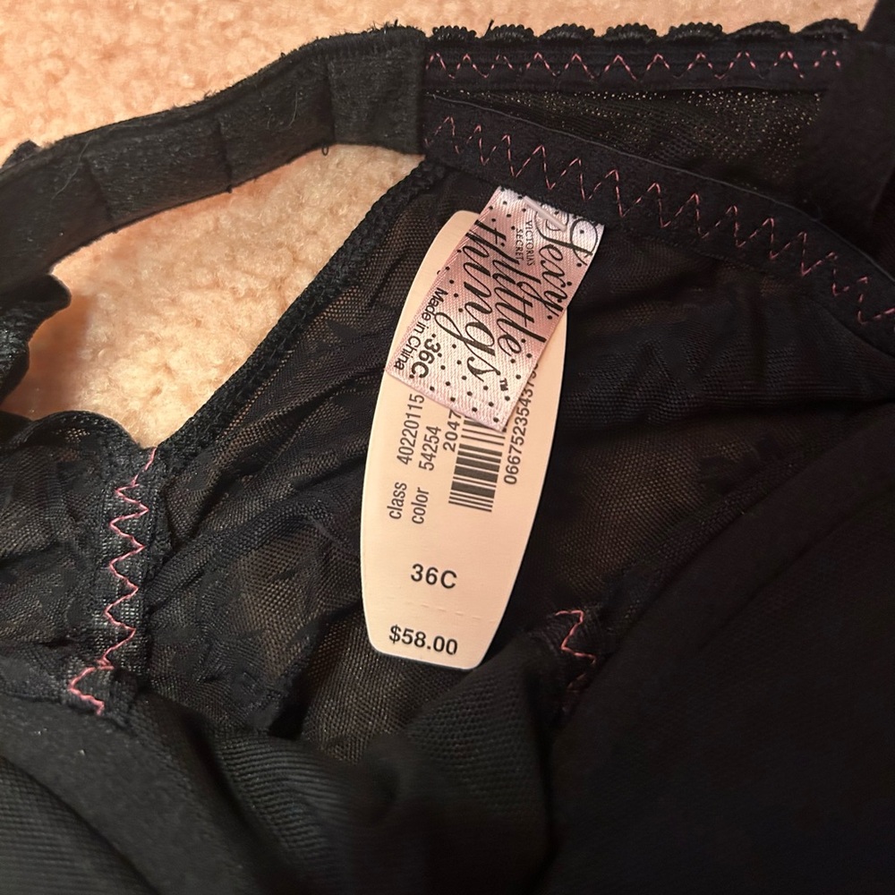 💕PrettyLittleThing Black Lace Negligee💕 - Picture 5 of 5